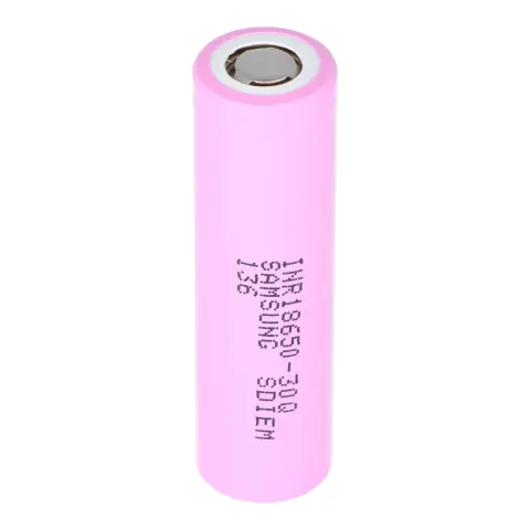 Samsung INR18650-30Q - 3.6V - 3.7V, 3000mAh (15A)