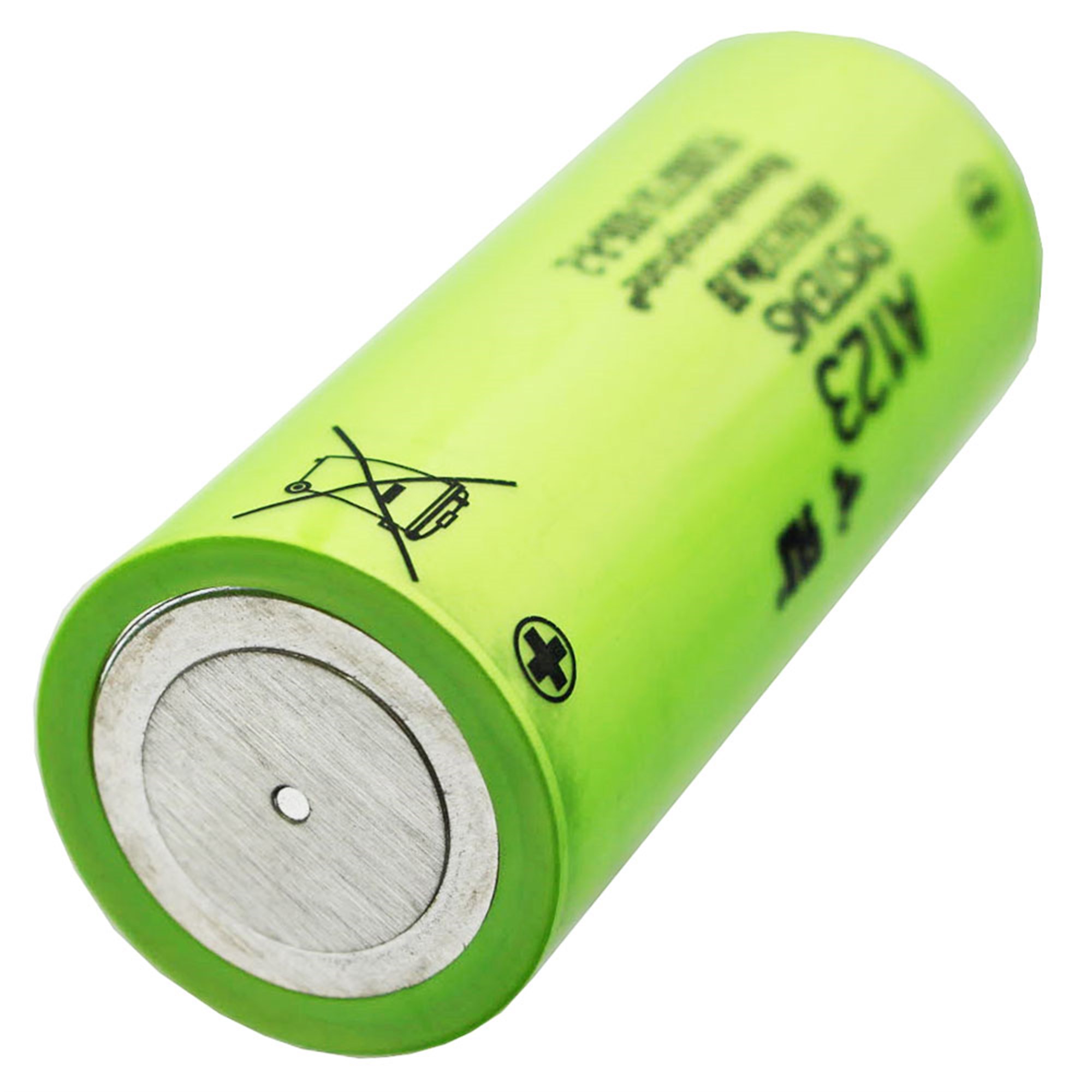 A123 ANR26650M1B 2500mAh 3.3V LiFePo4 pil, korumasız, 26.25x65mm