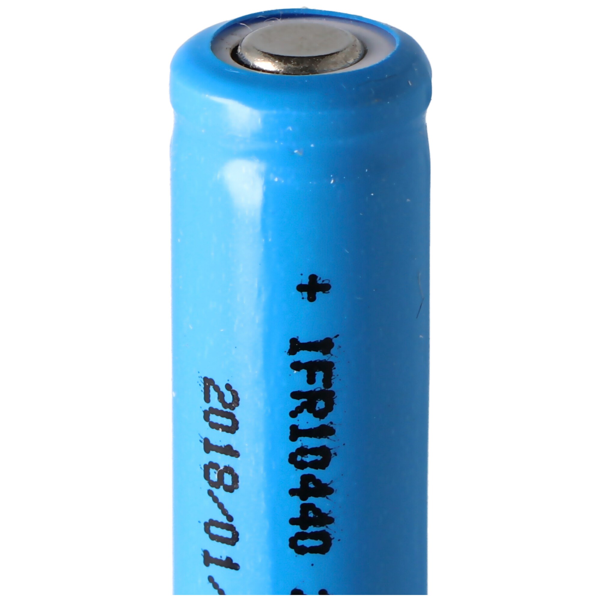 IFR 10440 - 200mAh 3.2V LiFePo4 pil (düz üst) korumasız, 44.1x10.1mm boyutlarına uyulmalıdır
