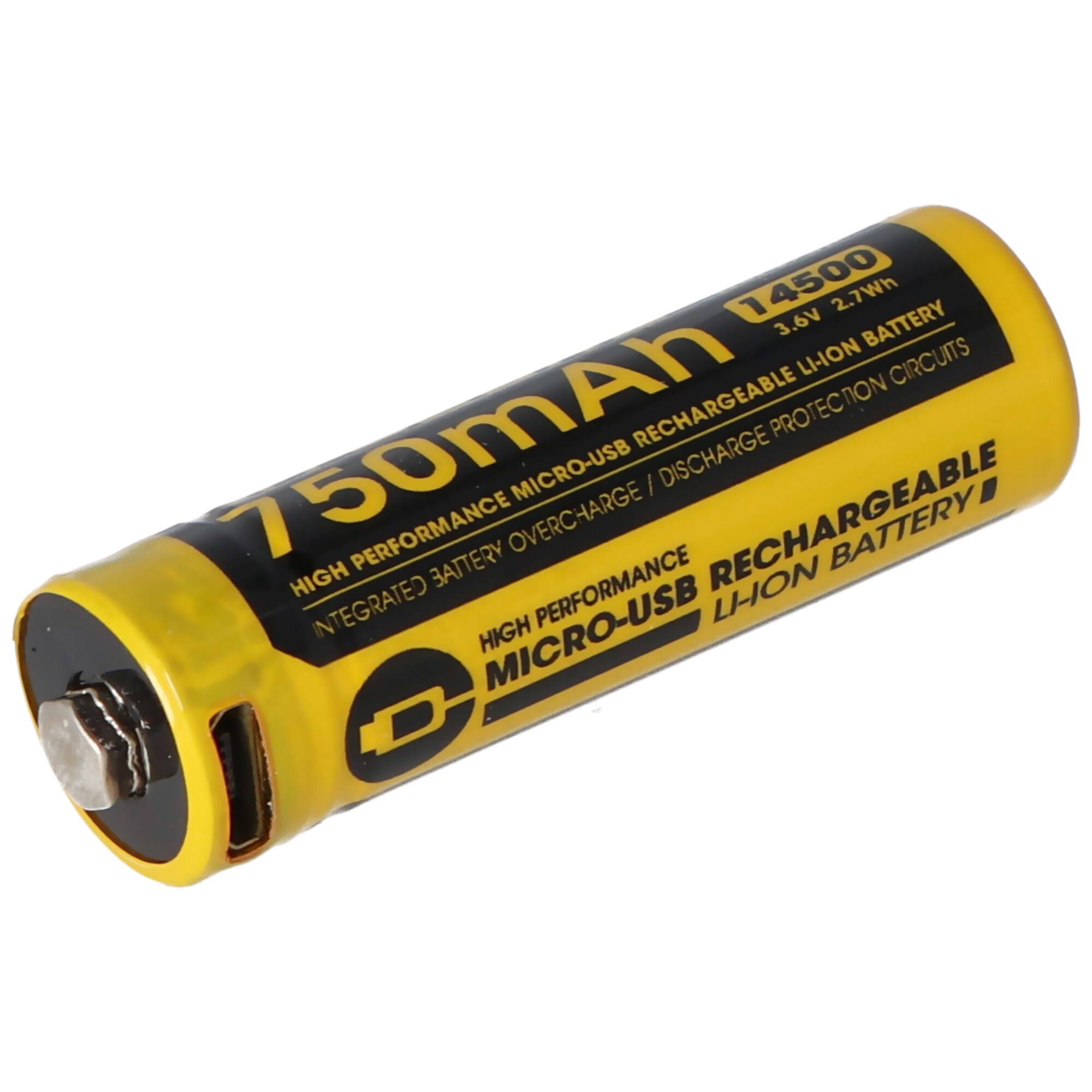 Nitecore Li-Ion pil tipi 14500 - 750mAh - NL1475R
