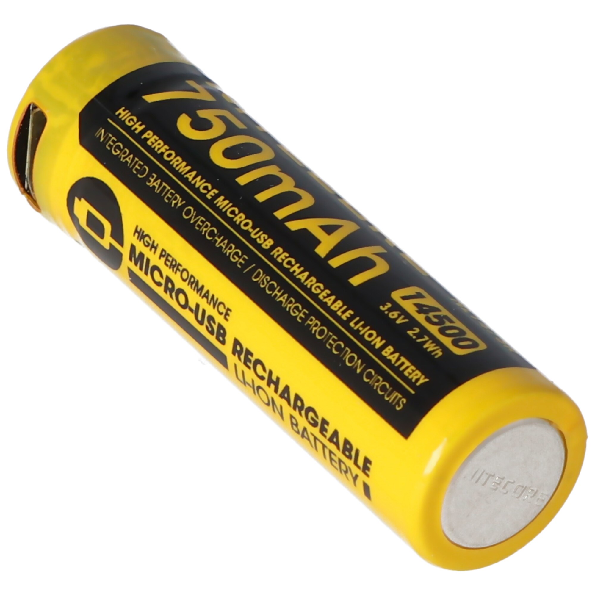 Nitecore Li-Ion pil tipi 14500 - 750mAh - NL1475R