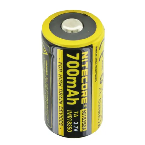 Nitecore 18350 Li-Ion IMR batarya