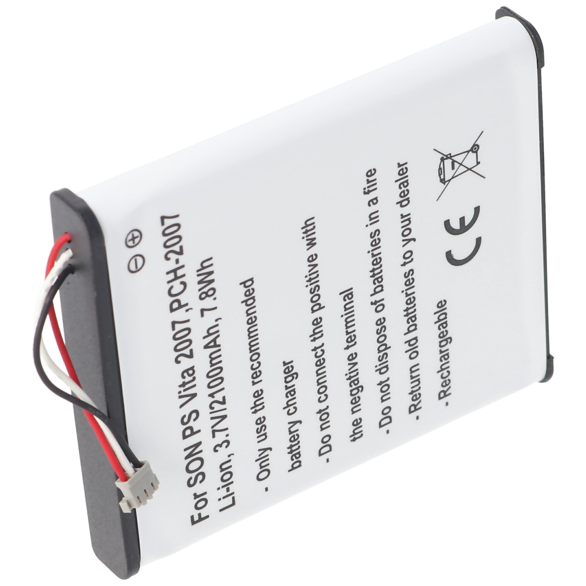 Sony PS Vita 2007, PCH-2007, Li-ion, 3.7V, 2100mAh, 7.8Wh için uygun pil
