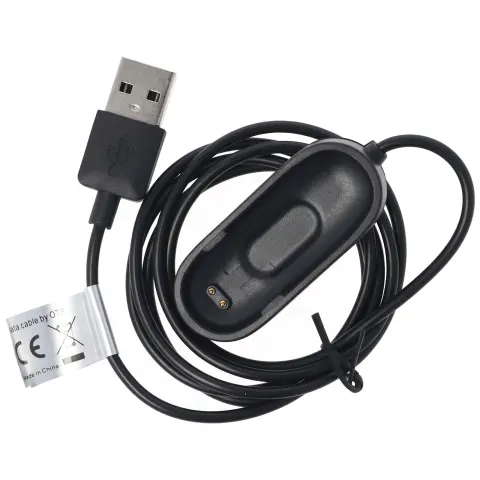 USB şarj kablosu, Xiaomi Mi Band 4 için uygun şarj adaptörü