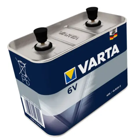 Varta 4LR25‑2 (Varta 435) – 6 V / 35 Ah Alkalin Blok Pil