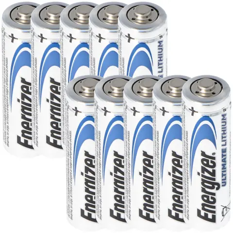Energizer Ultimate Lityum pil 10'lu paket Energizer AA pil 1.5 volt pil Energizer Ultimate Lityum AA 3100mAh