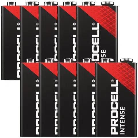 Duracell Procell Intense 9V, 6LR61 10 adet