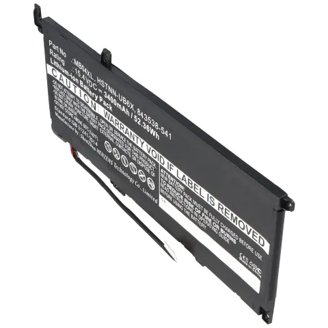Pil, HP Envy X360 M6, M6-AQ003DX, M6-W102DX, MB04XL, HSTNN-UB6X, 843538-541, 15.4V 3400mAh için uygun