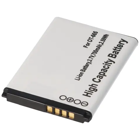 Alcatel One Touch OT-665, 665, Alcatel One Touch 2012, Alcatel Susam II, CAB22D0000C1, CAB22B0000C1, Li-Ion, 3.7V 700mAh için uygun pil
