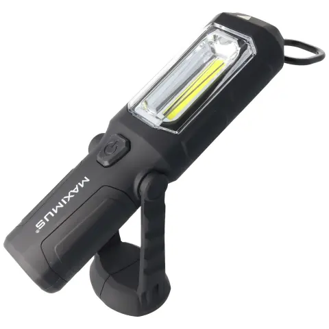 3 adet mıknatıslı alkalin pil içeren 3W LED çalışma lambası, maks. 250 lümen