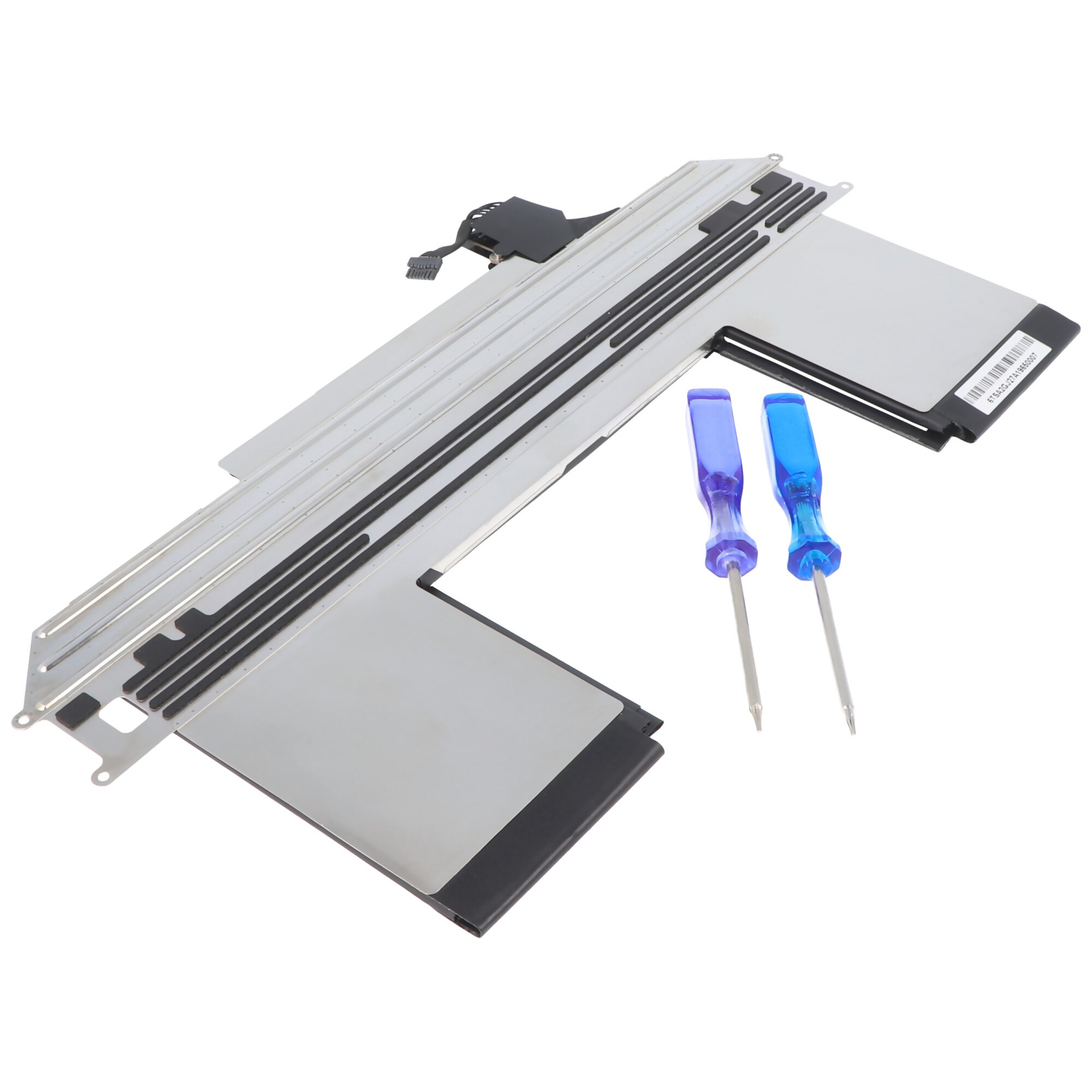 MacBook Air 13 "A1932, Li-Polimer, 11.4V, 4825mAh, 55.0Wh için A1965'e uygun pil, yerleşik, aletsiz