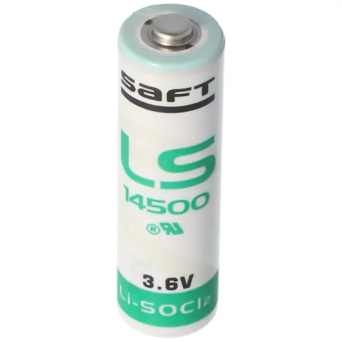 AA pil alarm sistemi için uygun ABUS Secvest 2Way Siemens Simatic S7-400 Saft LS14500 Lityum