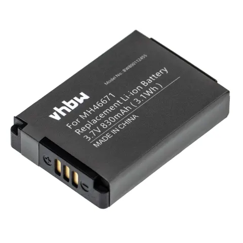 Li-Ion pil - 830mAh (1.2V) - kablosuz kulaklık için, Parrot 1ICP7 / 28/35 gibi kulaklıklar