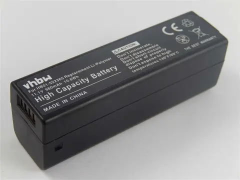 Kamera, digicam ve DSLR için pil, HB01 Li-Polymer 980mAh (11.1V) yerine geçer