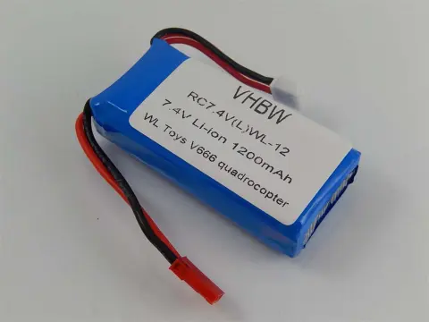1200mAh (7.4V) Li-Ion için Pil