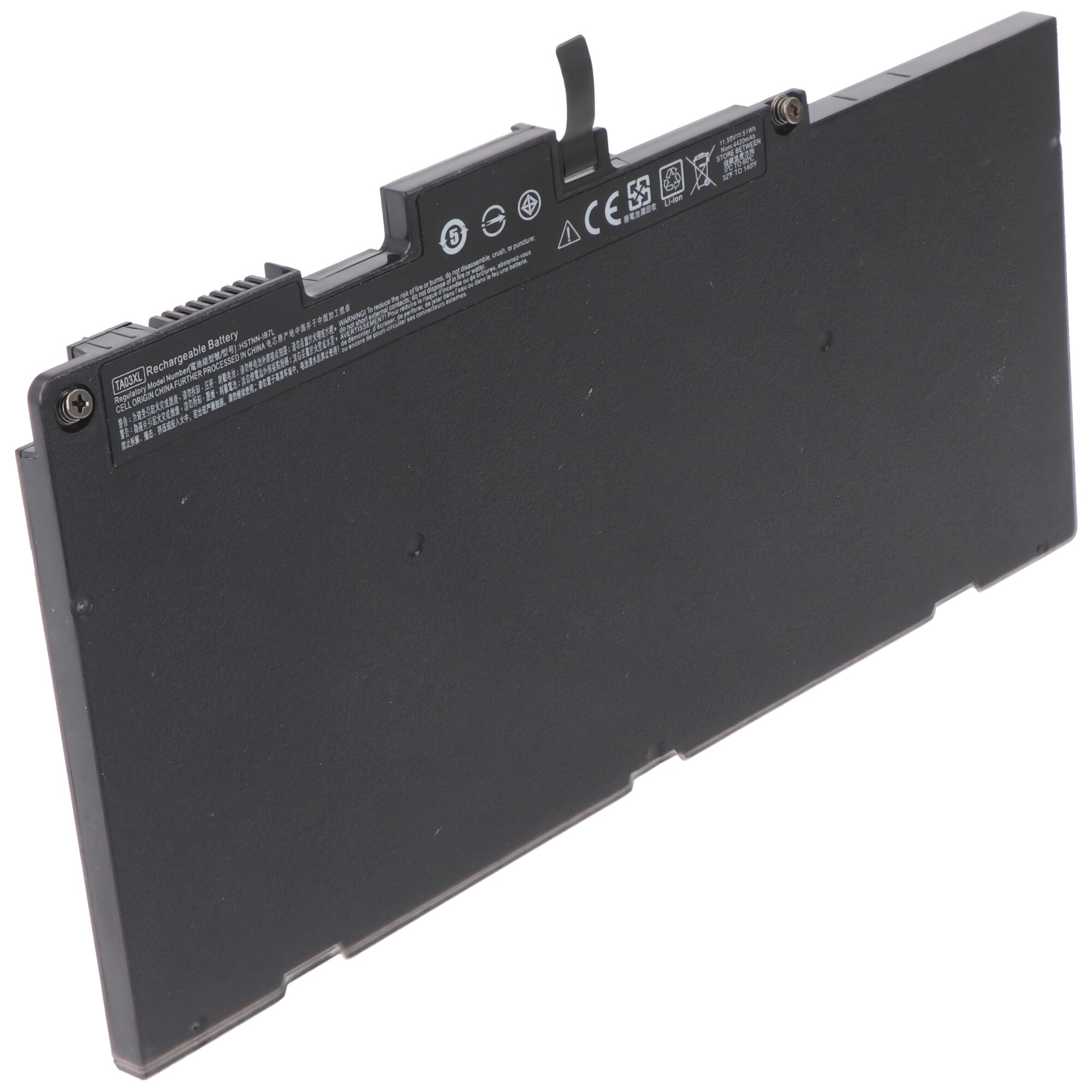 HP EliteBook 840 G4, Li-Polimer, 11.55V, 4410mAh, 51Wh için uygun pil