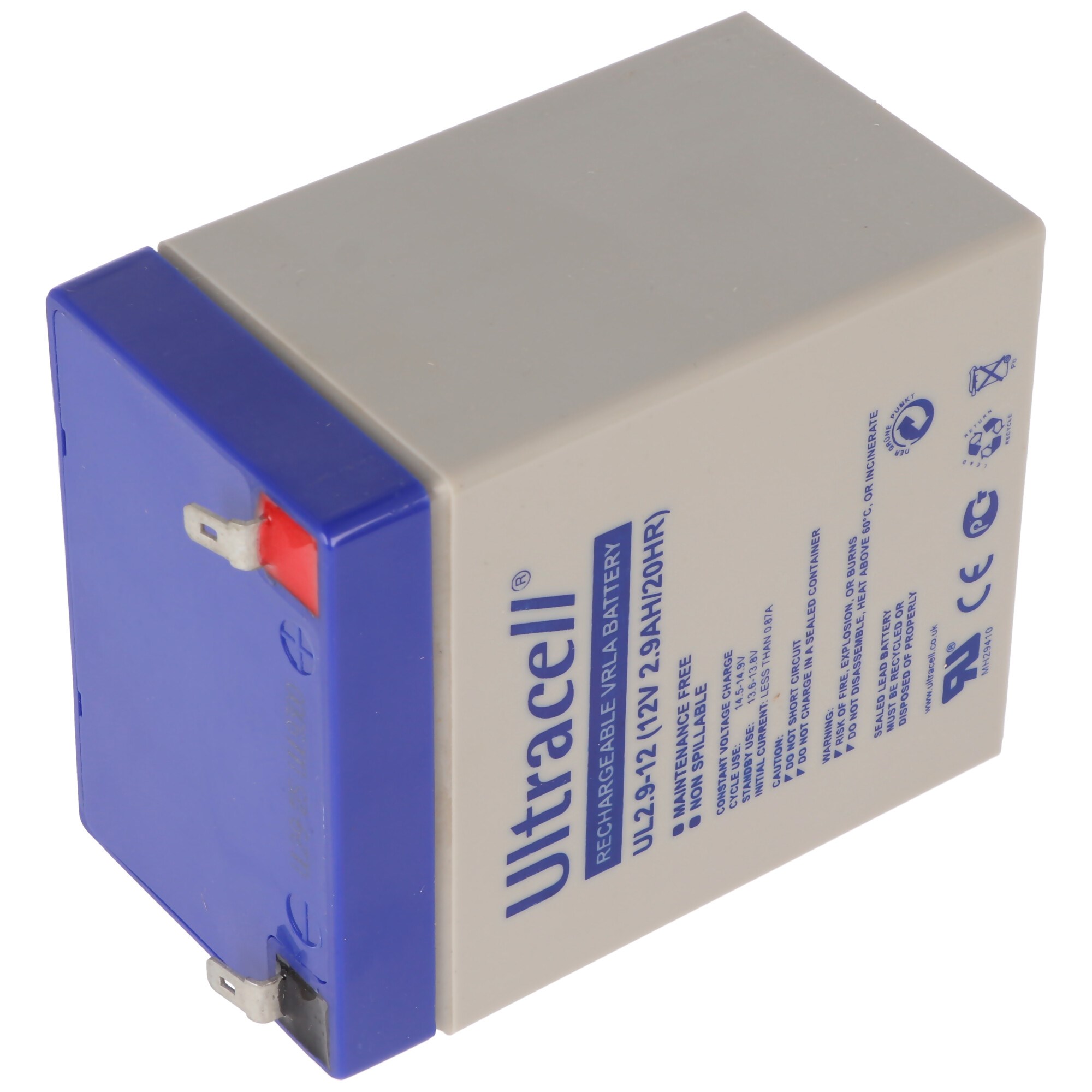 Ultracell UL2.9-12 12V 2.9Ah kurşun akü AGM kurşun jel akü