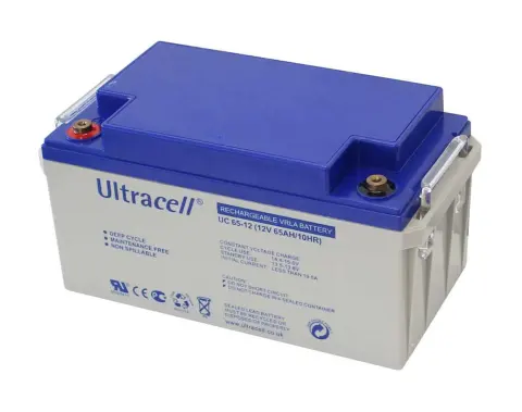 Ultracell UC65-12 12V 65Ah derin döngülü kurşun asit AGM kurşun jel akü