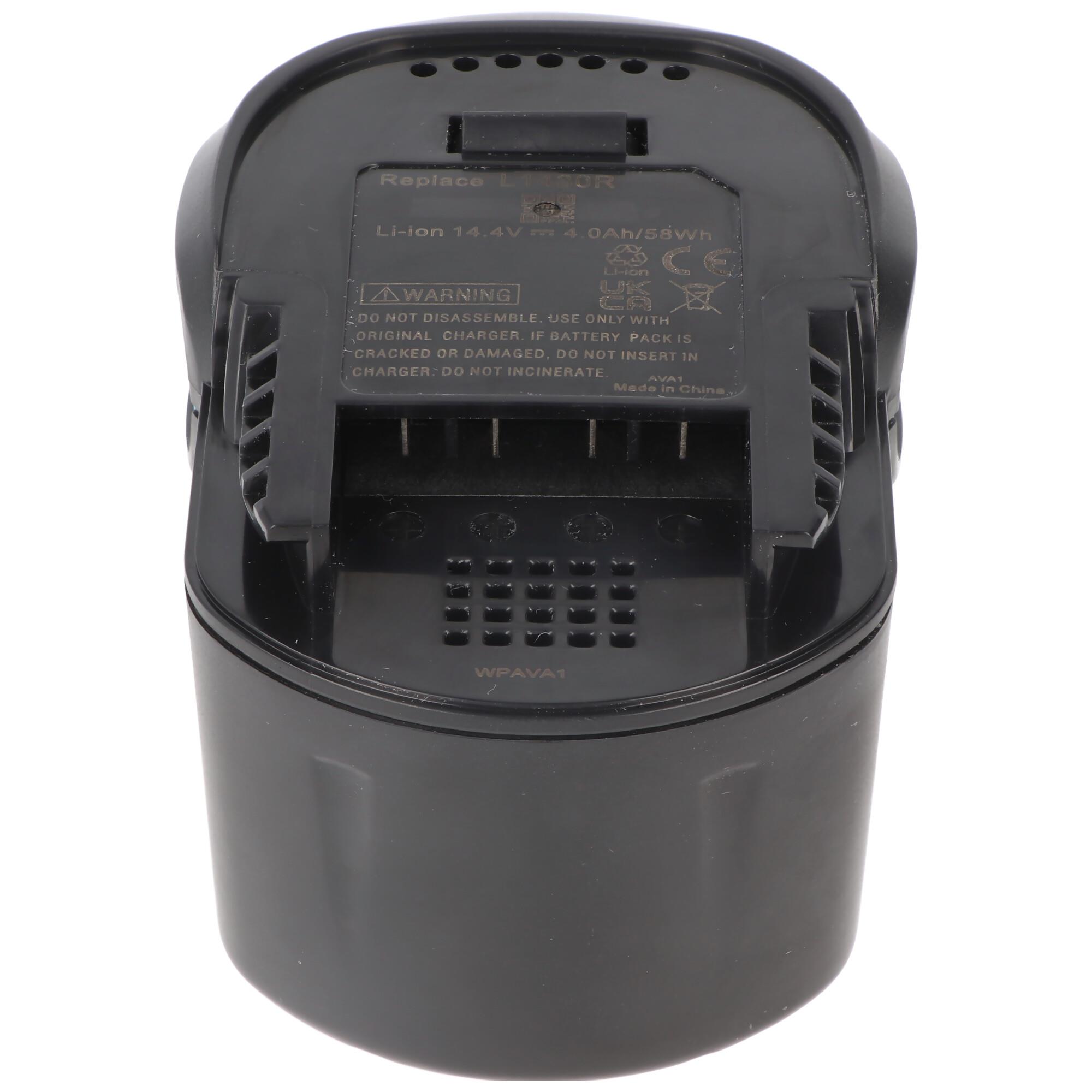 AEG L1430R, AEG L1415R, AEG L1420R, Li-Ion, 14.4V, 4000mAh için uygun pil