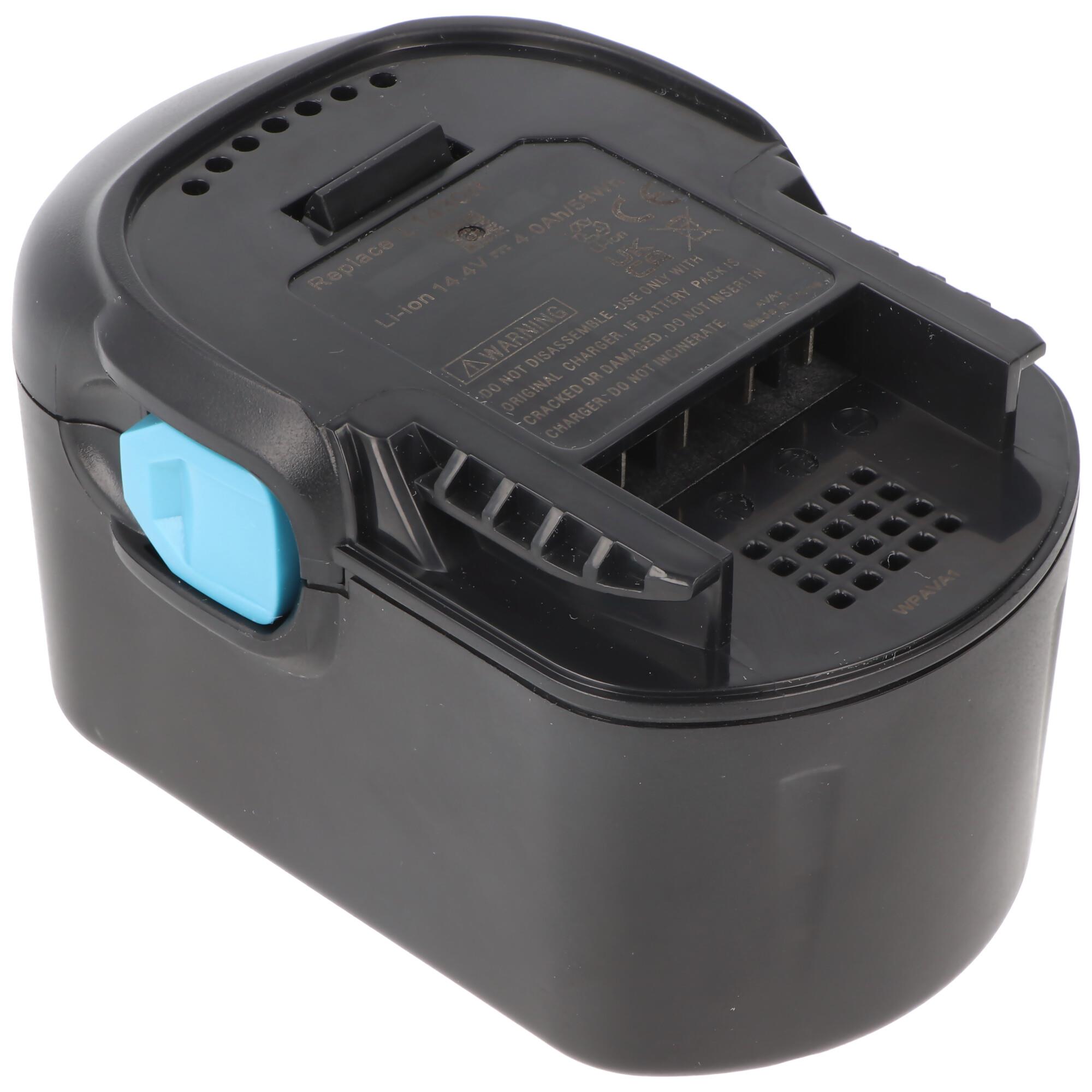 AEG L1430R, AEG L1415R, AEG L1420R, Li-Ion, 14.4V, 4000mAh için uygun pil