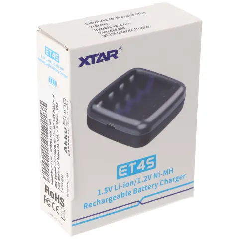 Li-Ion 1.5V şarj edilebilir pil ve 1.5V NiMH 1.2V şarj edilebilir pil için BC4 hızlı şarj cihazı AA AAA, mikro USB şarj kablosu ile