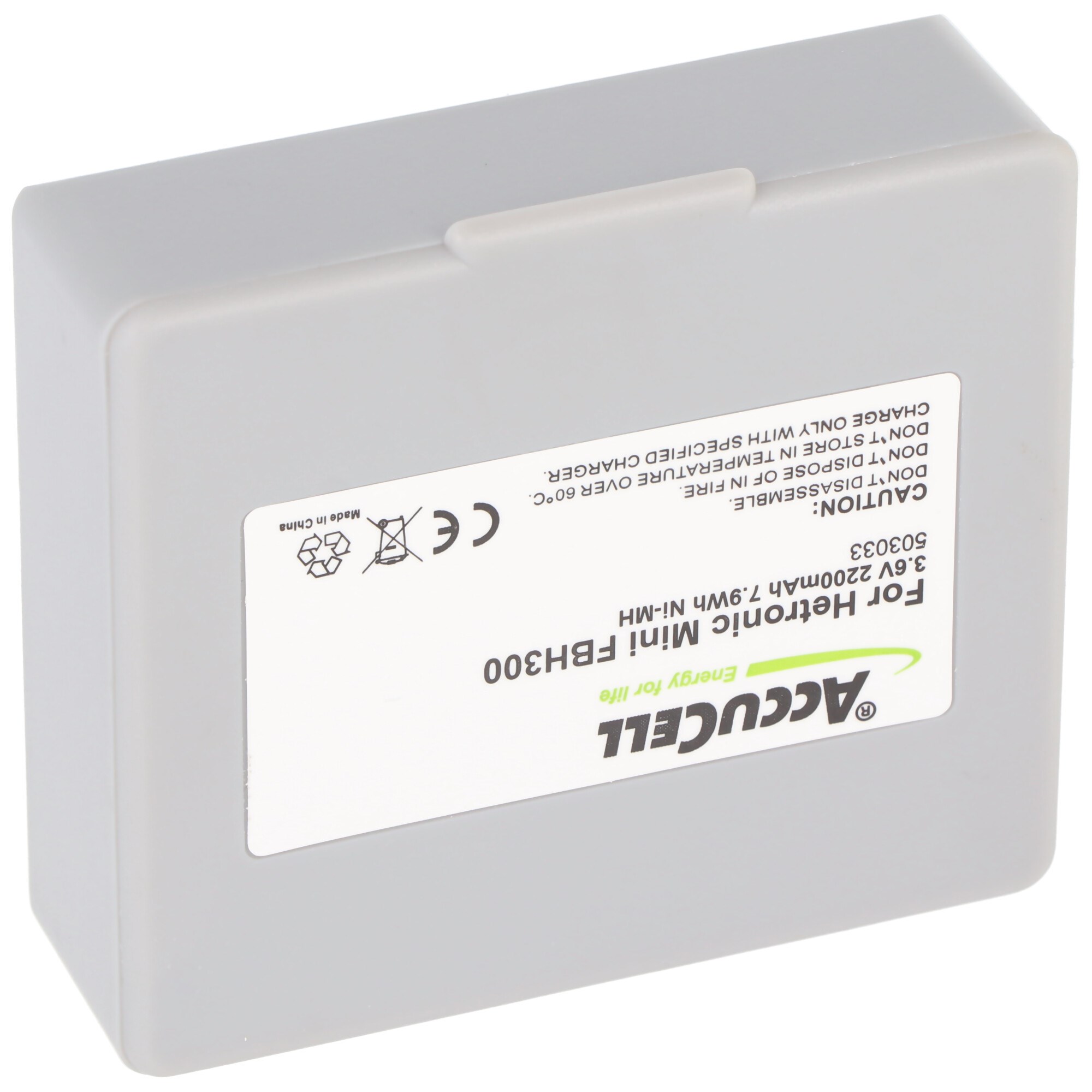 Hetronic Vinç Kumandası İçin Batarya 3.6 volt 1500mAh İçin Uygun AccuCell Batarya