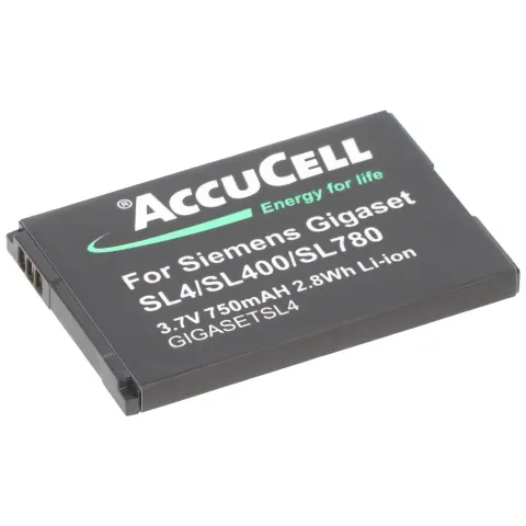 Siemens SL4, SL400, SL78, SL780, SL785, SL788 için uygun AccuCell pil