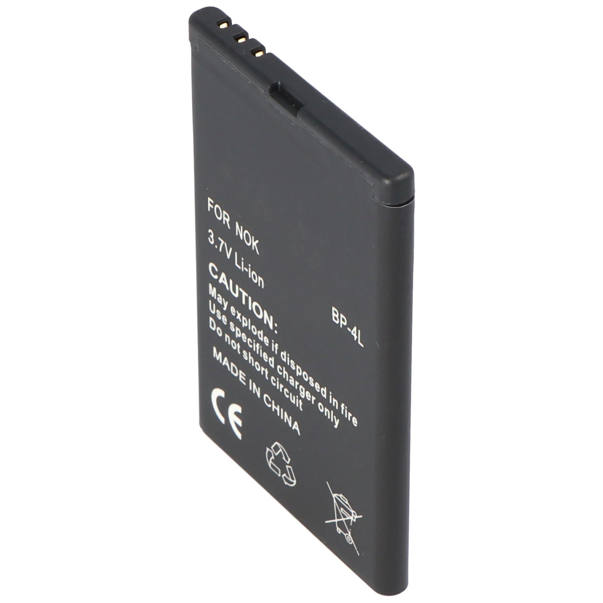 Nokia 6650, E55, N810, BP-4L, 1000mAh için uygun AccuCell pil
