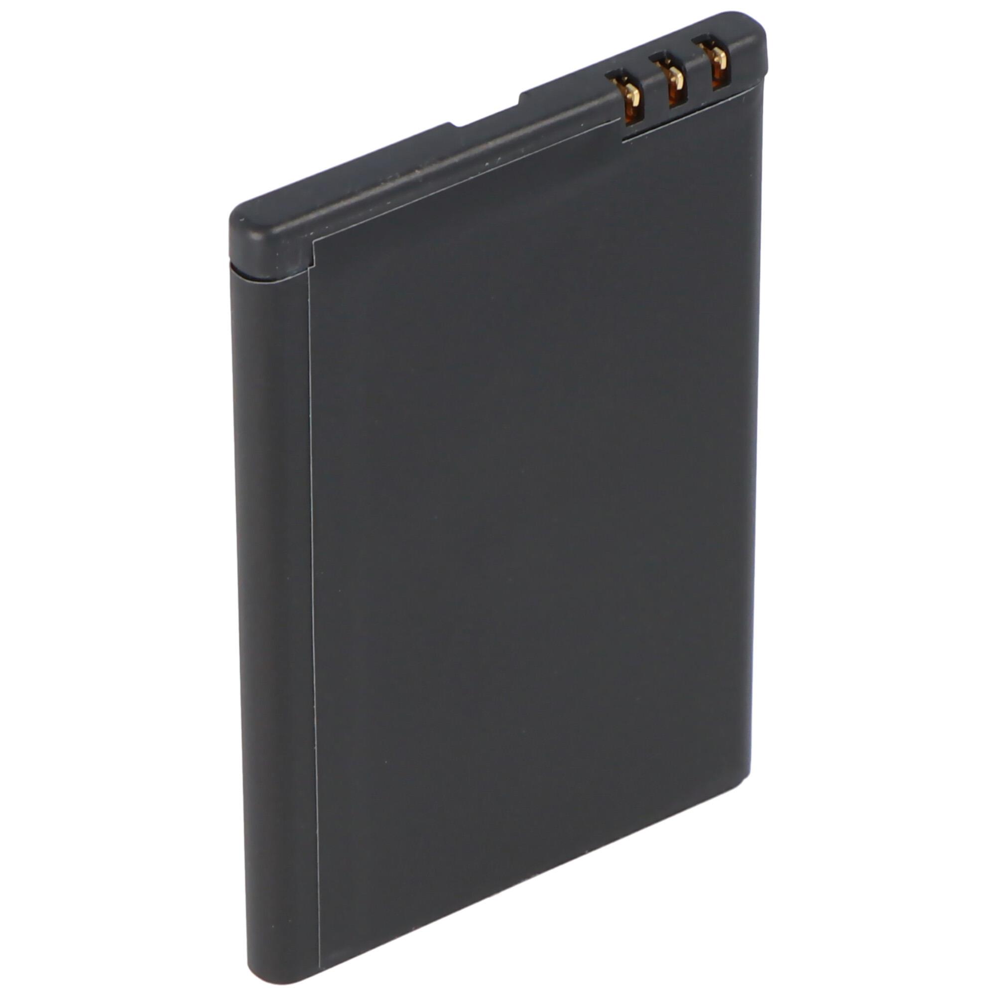 Nokia 6650, E55, N810, BP-4L, 1000mAh için uygun AccuCell pil