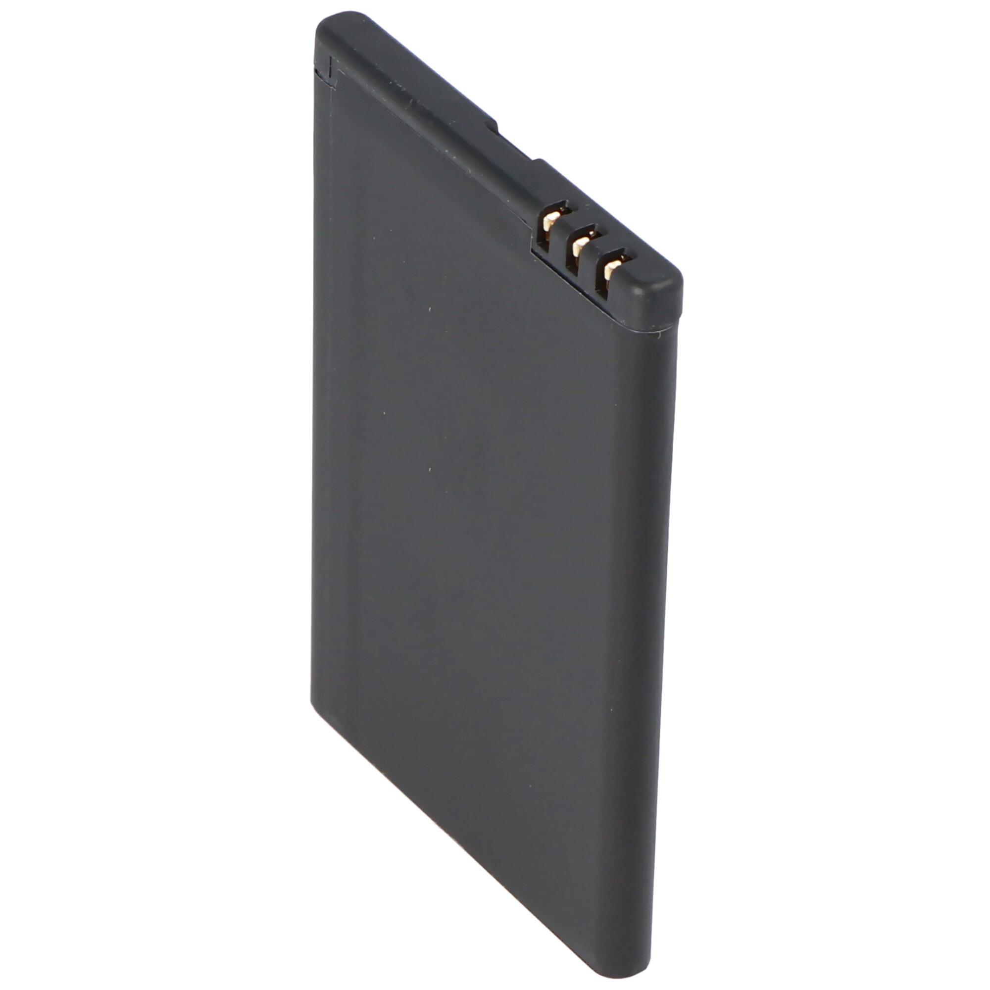Nokia 6650, E55, N810, BP-4L, 1000mAh için uygun AccuCell pil