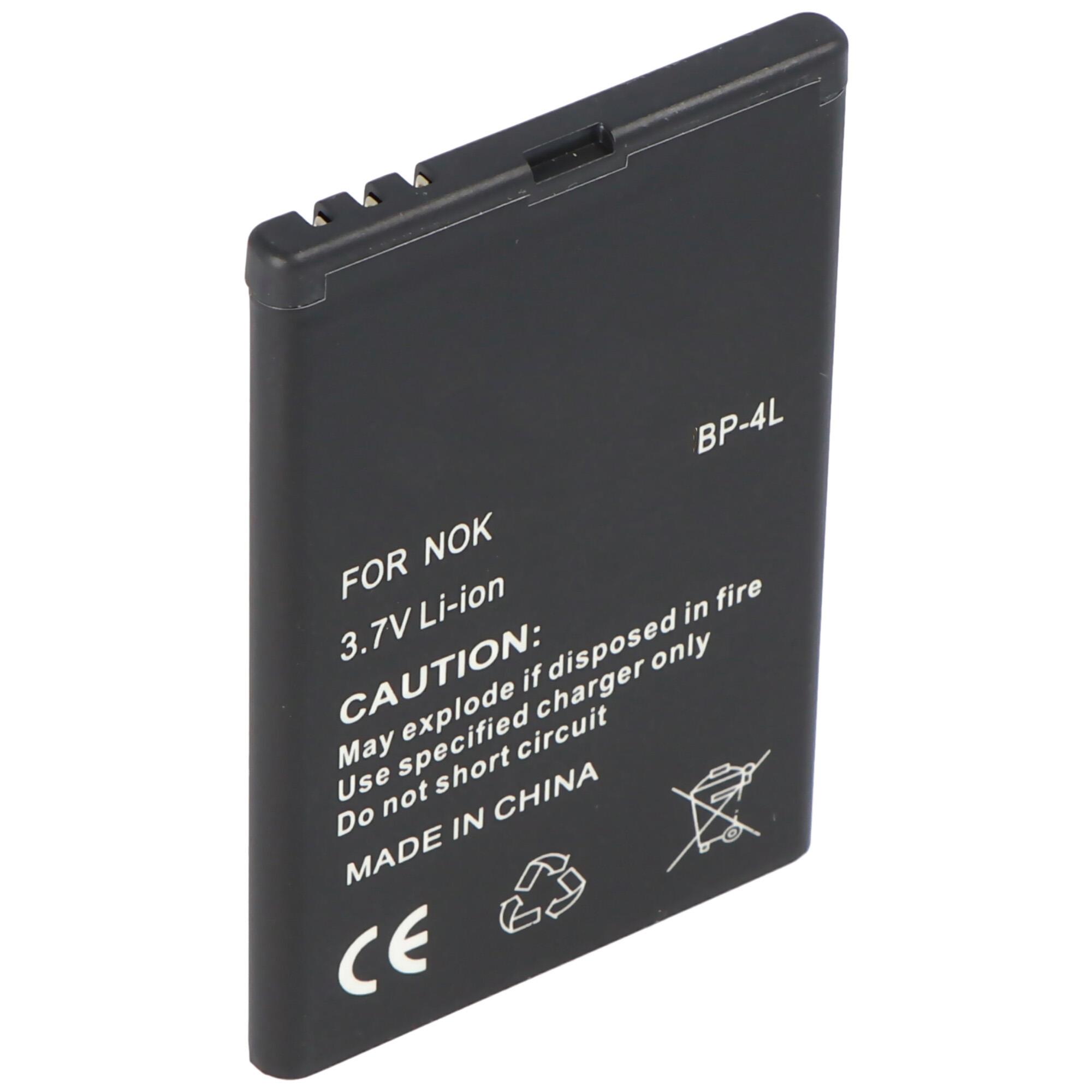 Nokia 6650, E55, N810, BP-4L, 1000mAh için uygun AccuCell pil
